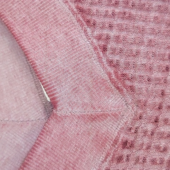 Free People Size Small Cinnamon South Side Thermal Top - Picture 4 of 7